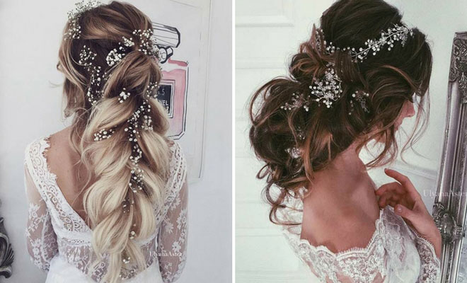 23 Romantic Wedding Hairstyles for Long Hair | StayGl