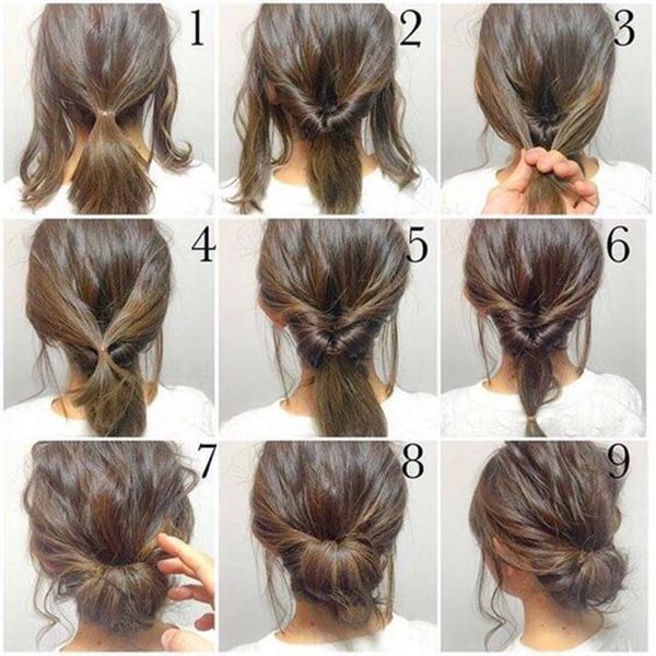 Top 10 Messy Updo Tutorials For Different Hair Lengt