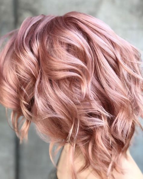 19 Best Rose Gold Hair Color Ideas for 2020 | Rose hair color .