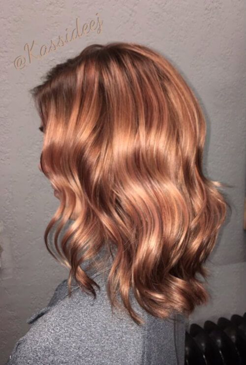 19 Best Rose Gold Hair Color Ideas for 2020 | Gold hair, Cool hair .
