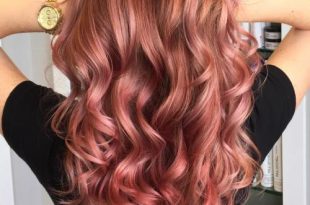 20 Brilliant Rose Gold Hair Color Ideas for 20