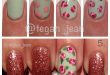 Rose Nail Tutorials You Must Love for Summer - Pretty Desig