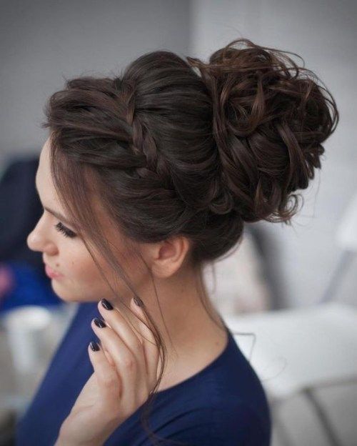 10 Stunning Up Do Hairstyles - Bun Updo Hairstyle Designs for .