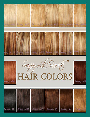Sassy Hair Colors 489425 Sassy Lil Secretsâ„¢ - Tutoria