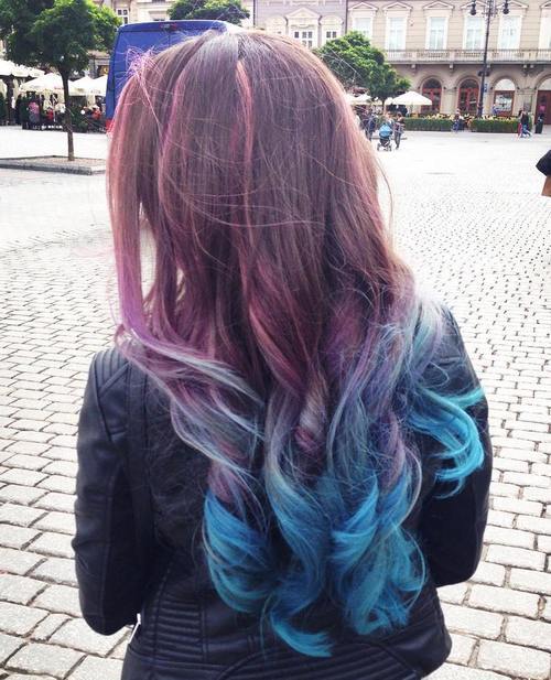 21 Perfect Hair Color Ideas: Purple Highlighted Hairstyles .