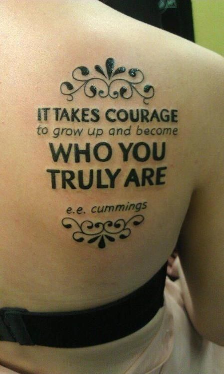 Quote tattoo. Decorative design | Tattoo quotes, Good tattoo .