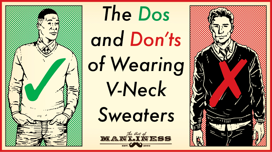The Dos and Don'ts of Wearing a V-Neck Sweater | The Art of Manline