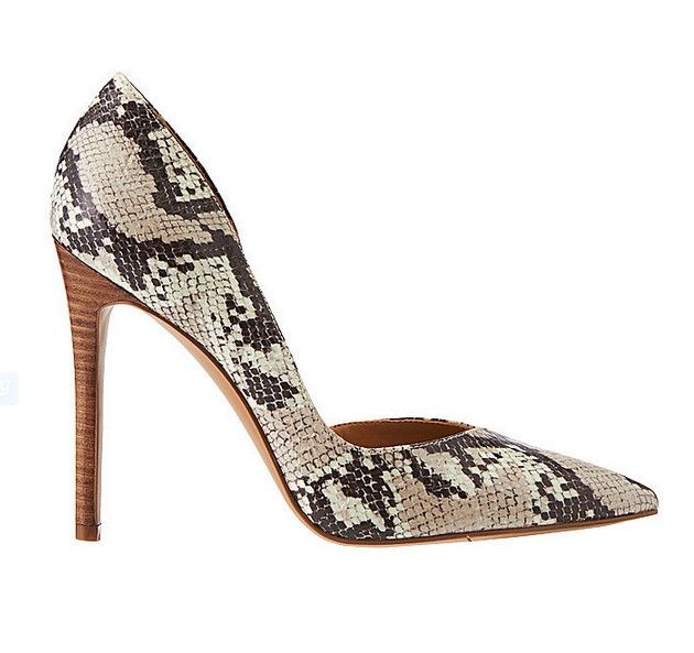 Faux Snakeskin Heel ($79) | Women shoes, Snakeskin heels, Fabulous .