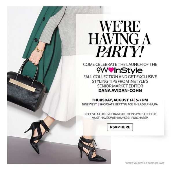 Celebrate InStyle and Nine West's Collaboration! | InStyle.c