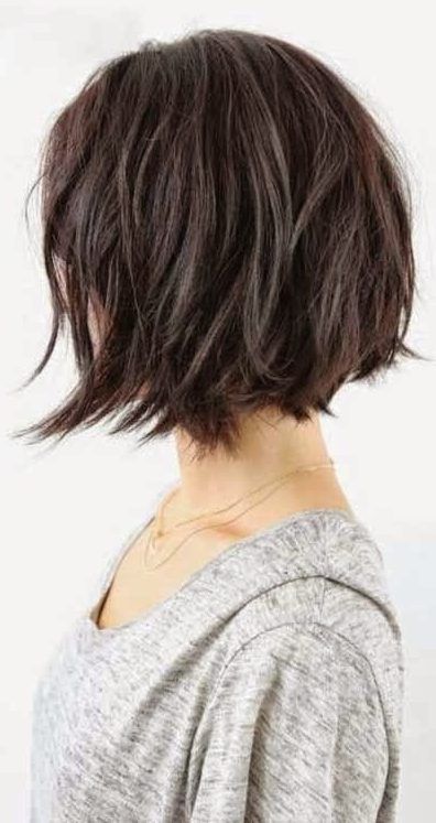 37 Short Choppy Layered Haircuts - Messy Bob Hairstyles Trends for .