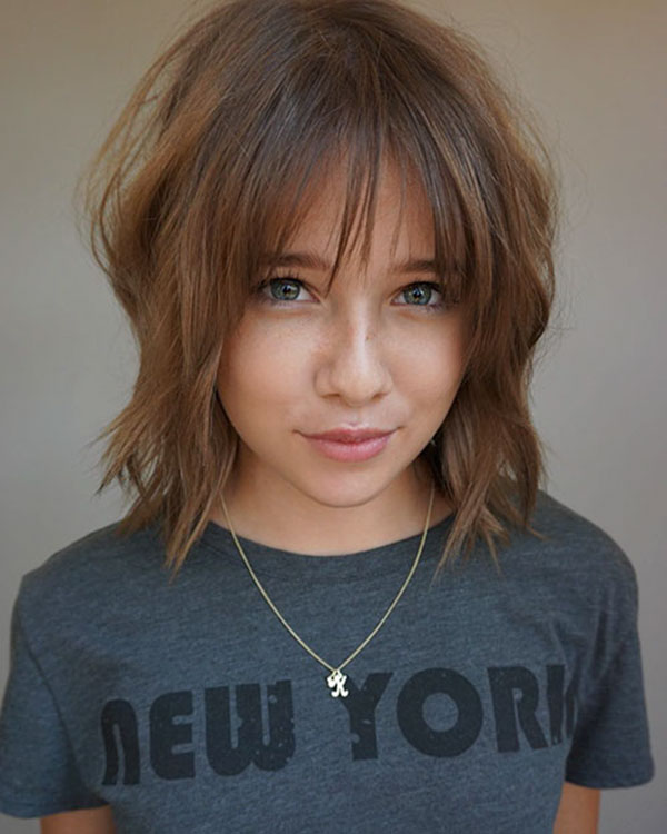 43 Best Short Hairstyles with Bangs in 2019 | Short Hairstyles .