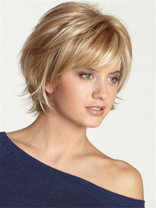 Short Layered Hairstyles with Bangs | Elegant short hair, Short .