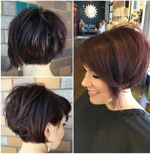 Popular Short Stacked Haircuts You will Love | Kapsels, Korte .