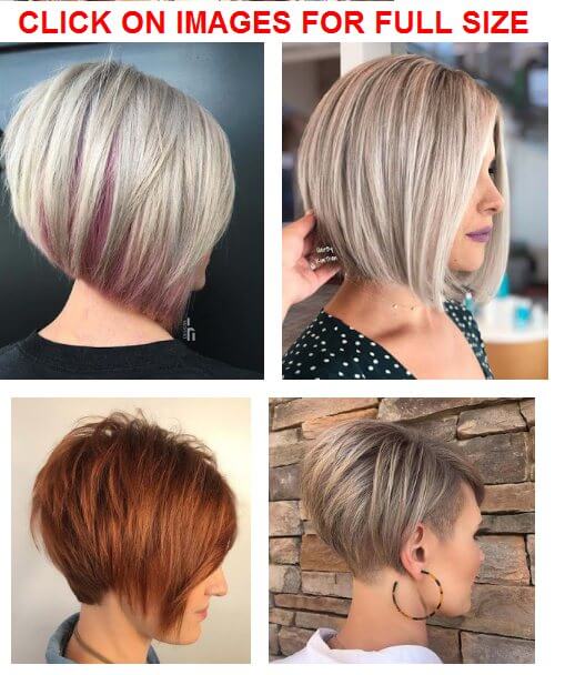 34 Easy Short Stacked Bob Haircuts for Thin Hair To Copy In 2019 .
