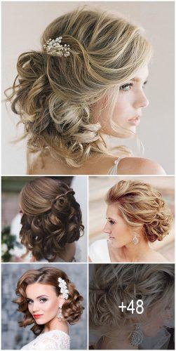 48 Trendiest Short Wedding Hairstyle Ideas | Wedding Forwa