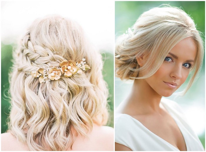 18 Stylish Wedding Hairstyles for Short Ha