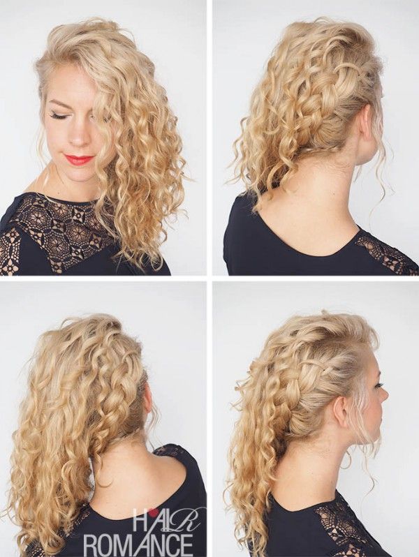 30 Curly Hairstyles in 30 Days - Day 10 | Curly hair styles, Hair .