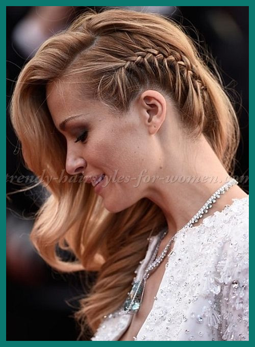 Side Swept Hairstyles 122264 Side Swept Hairstyle with Side Braid .