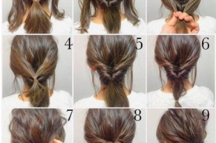 Updo – As Easy As It Gets (YouBlush) | Medium hair styles, Work .