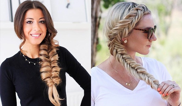Hairstyles With Fishtail Braid: Easy To Sport And Make | Indian .