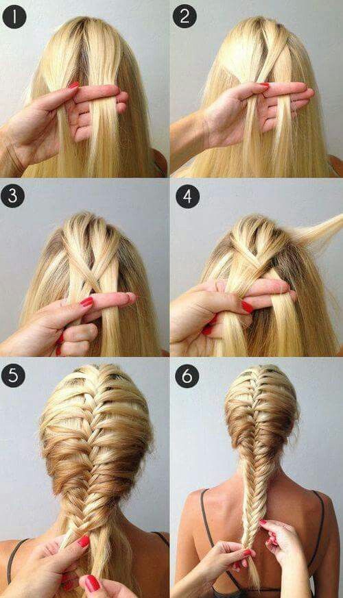 Simple Fishtail Braid Hairstyles