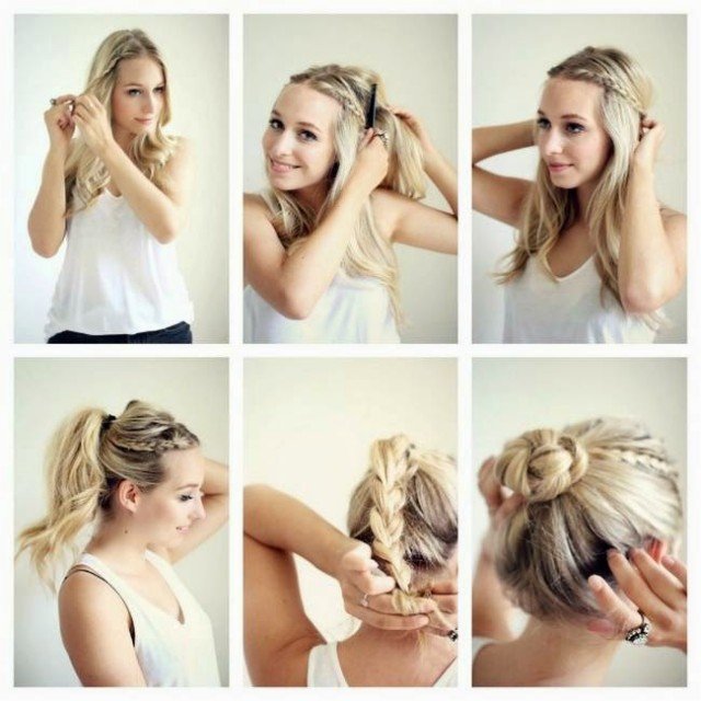 Simple Hairstyle Tutorials for Summer