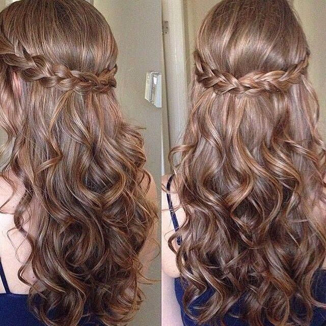 Awesome Cute Prom Hairstyles for Long Hair #hair #simple .