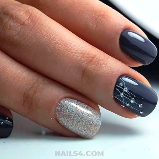 35+ Easy Nail Design Ideas for Party | Simple nail designs, Simple .