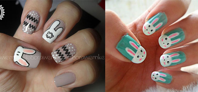 Easy Easter Bunny Nail Art Designs & Ideas 2014 For Beginners .