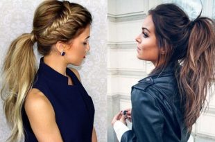 30 Simple Easy Ponytail Hairstyles for Girls - Ponytail Ideas 20