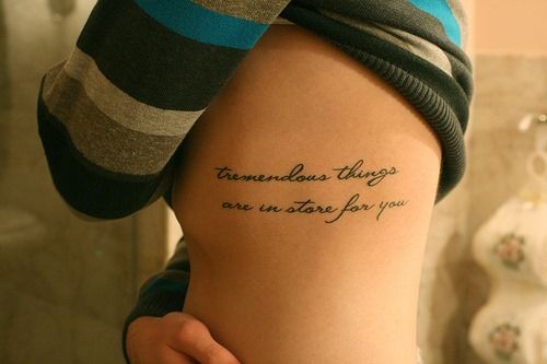 40 Simple Quote Tattoo Designs (14) | Simple quote tattoos, Tattoo .