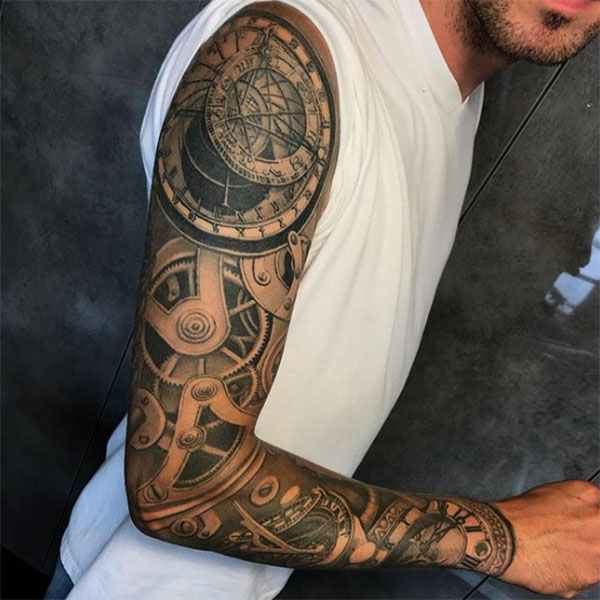 25 Coolest Sleeve Tattoos for Men in 2020 - The Trend Spott