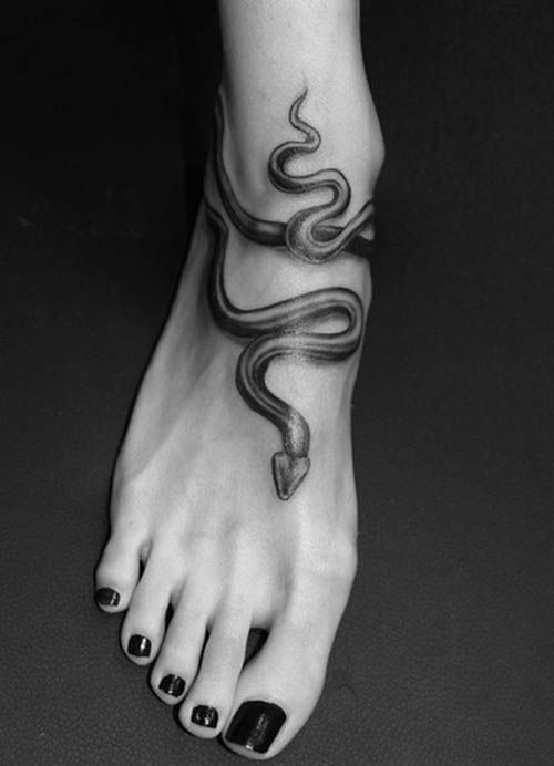 Snake Tattoo Meaning & Snake Tattoo Ideas | Snake tattoo design .