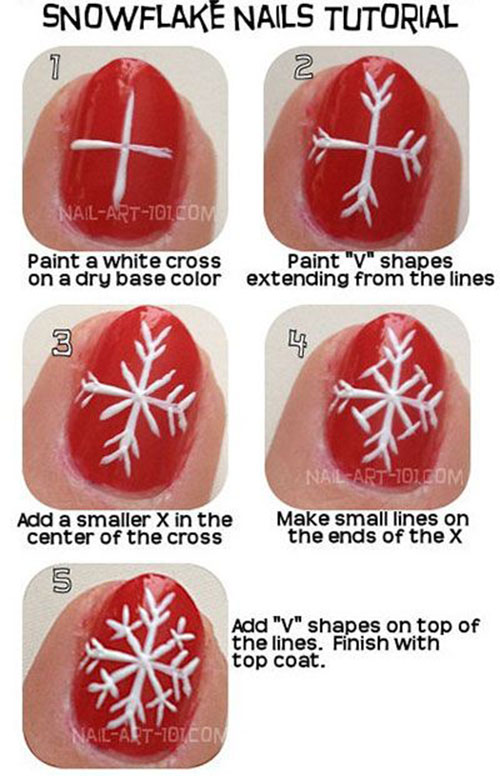 15 Best Step By Step Winter Nail Art Tutorials For Beginners .
