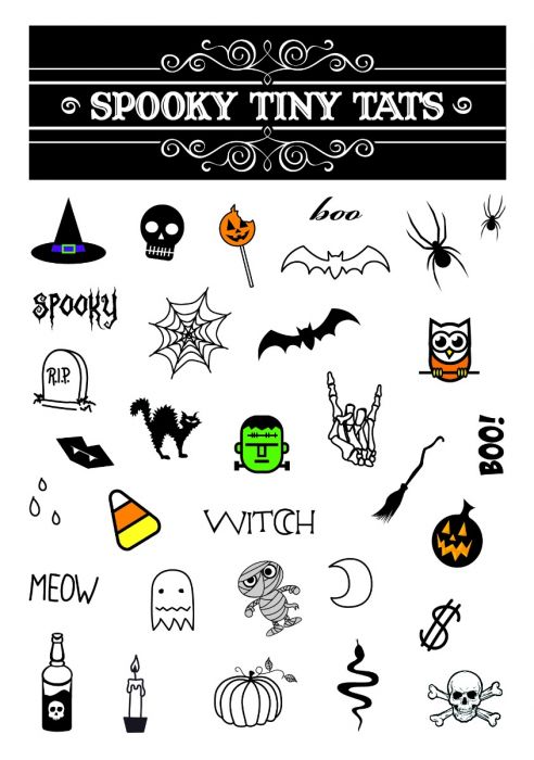 Spooky Tattoo Designs for the Season