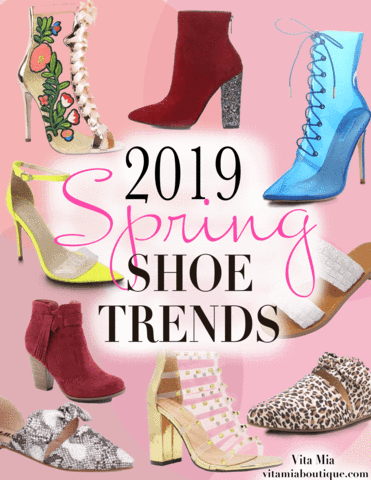 NEW! The 2019 SPRING Women's Shoe Trends - Vita Mia Boutiq