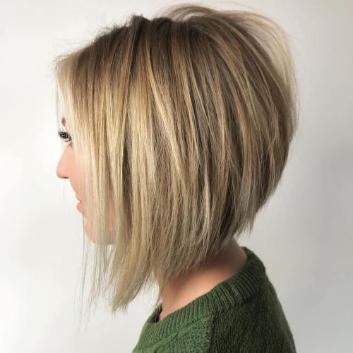 61 Charming Stacked Bob Hairstyles That Will Brighten Your D