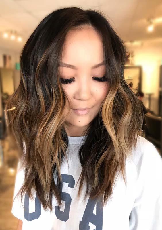 Stunning Brunette Balayage Hair Colors Highlights for 2018 | Stylez