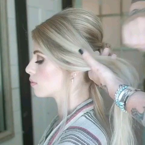 Absolute stunning hair tutorial video done by a professional .