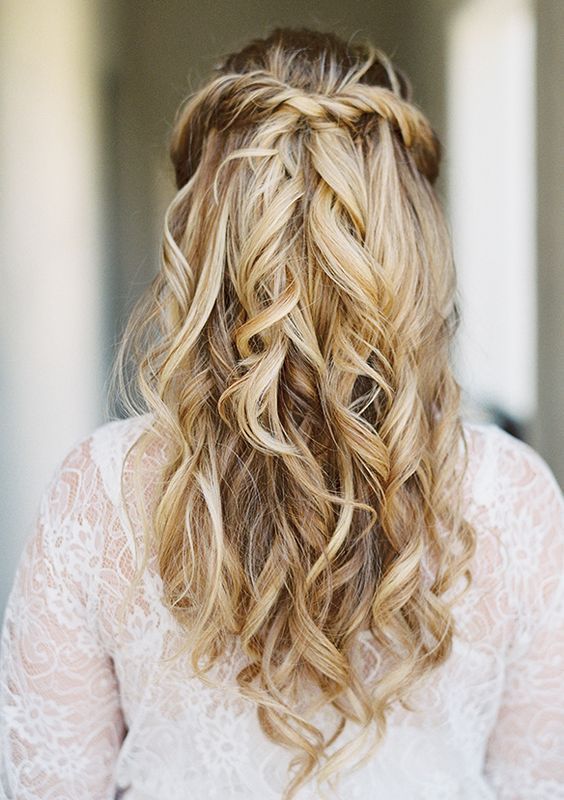 40 Stunning Half Up Half Down Wedding Hairstyles with Tutorial .