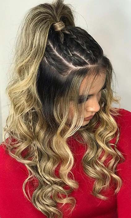 63 Stunning Prom Hair Ideas for 2020 | Thick hair styles .