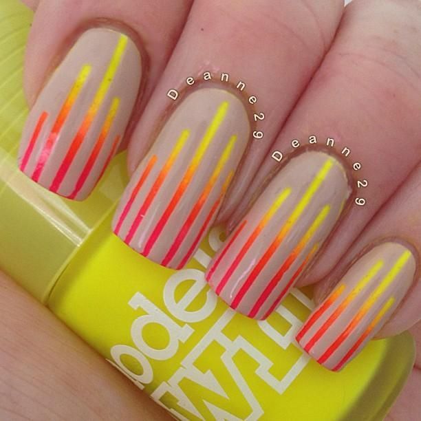 Stunning Neon Nail Designs to Rock