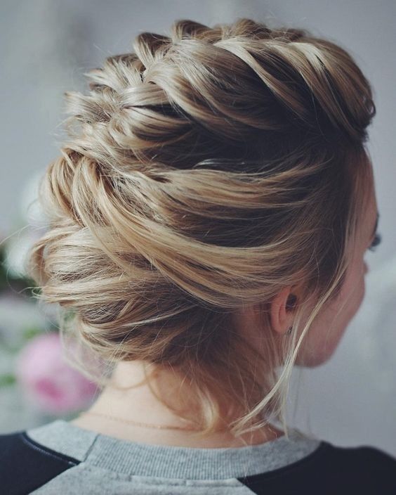 10 Stunning Up Do Hairstyles 2020 - Bun Updo Hairstyle Designs for .