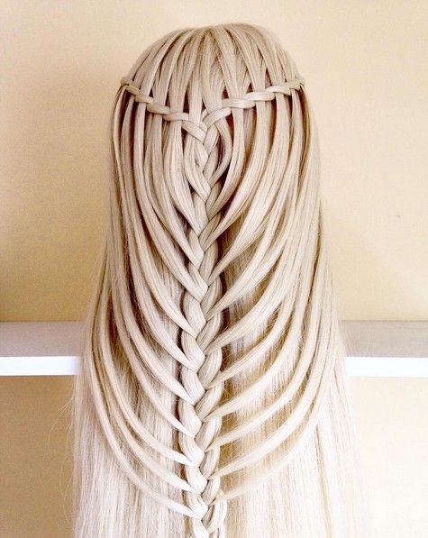 79 Stunning Waterfall Braids Hairstyles for Women To Wear | Long .