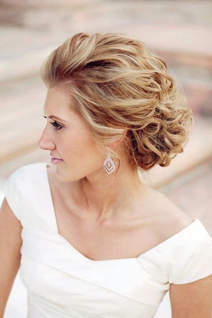 Beautiful Wedding Updos For Long Hair | Mother of the bride hair .