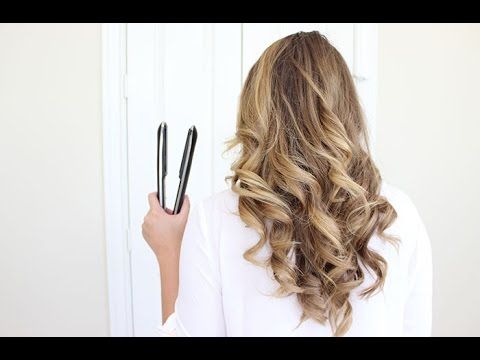 How to curl your hair with a flat iron | How to curl your hair .