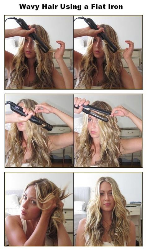 Style a Curly Hair with Your Flat Iron | Hair beau