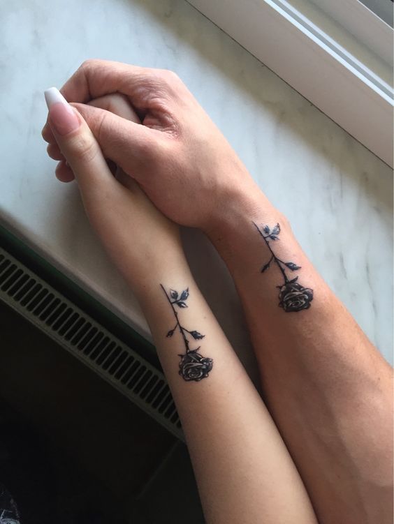 54 Small Meaningful Tattoos For Women - Page 4 of 6 | Rose tattoo .