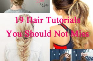 19 Easy Hair Tutorials for Summer - Pretty Desig