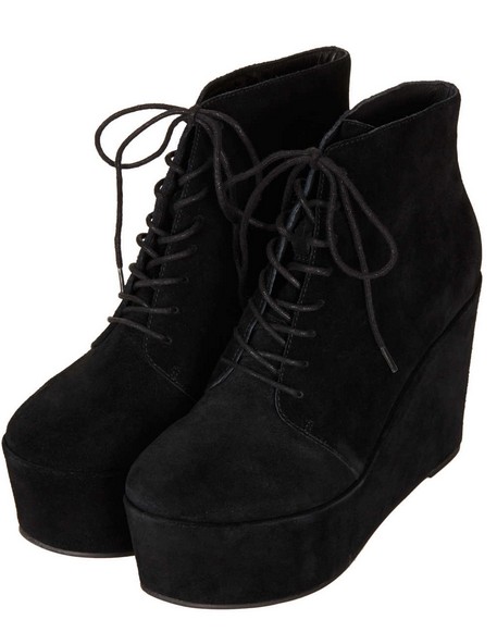 10 Stylish Lace up Wedge Boots for Winter and Spring - Pretty Desig